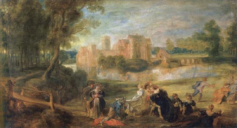 Peter Paul Rubens Castle Park China oil painting art